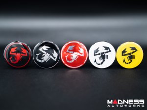 FIAT 500 ABARTH Tributo Ferrari Alloy Wheel Set - Black Finish